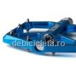 Pedale MTB Cyclone Ansjs albastru trace