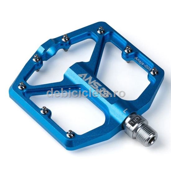 Pedale MTB Cyclone Ansjs albastru trace