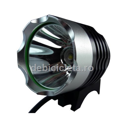 Far bicicleta Cyclone T6 negru