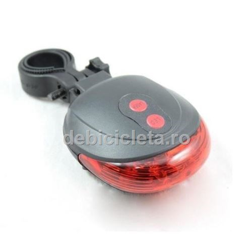 Stop bicicleta laser si LED