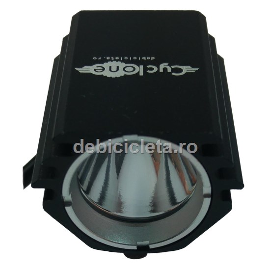 Far bicicleta Cyclone SolarStorm X1 negru