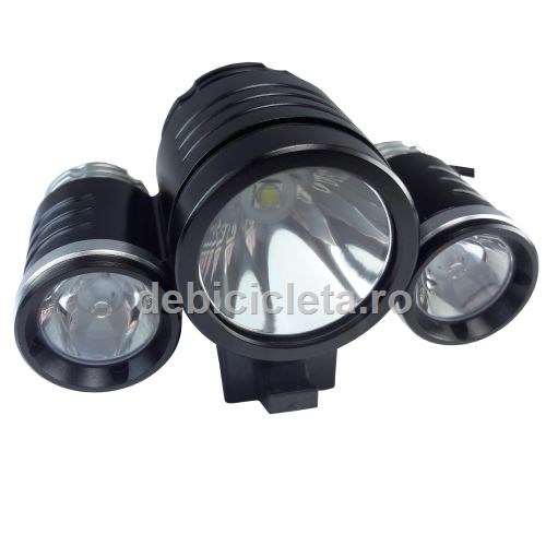 Far bicicleta Cyclone 3T6 buton comanda