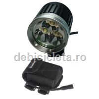 Pachet far Cyclone far 3T6 3F + baterie suplimentara impermeabila 9600mAh
